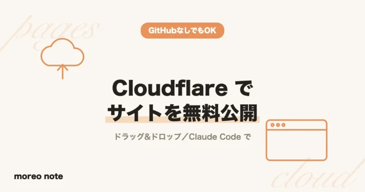 Claude Code で作ったWebサイトをCloudflare Pages で公開する方法